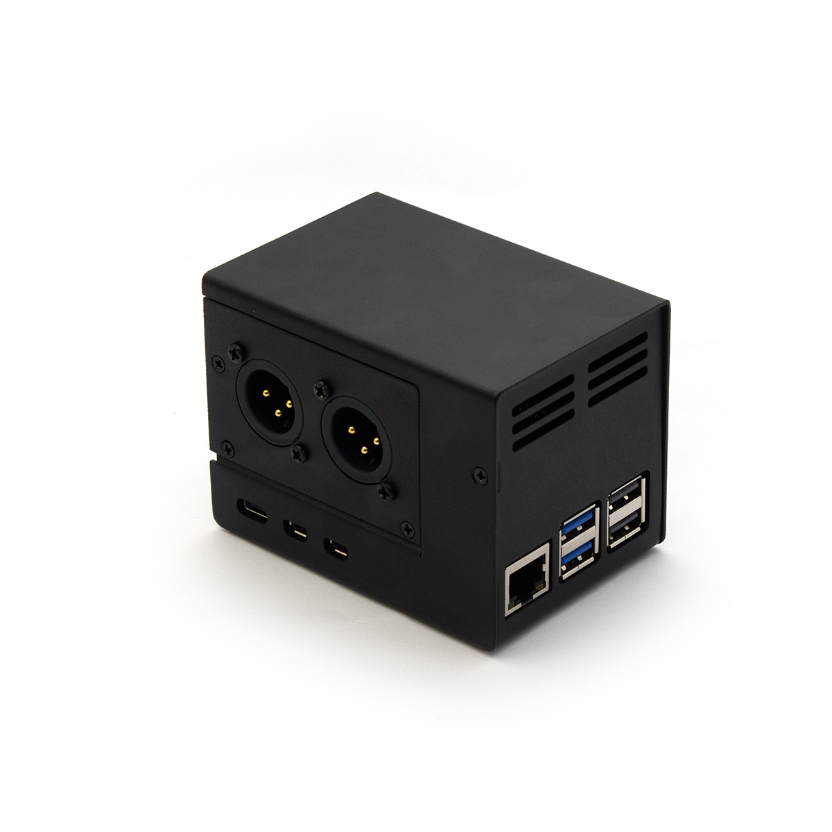 Steel case for HiFiBerry DAC+ XLR, Pi 5